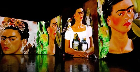 Budapest: Frida Kahlo Exhibition Ticket with Projections