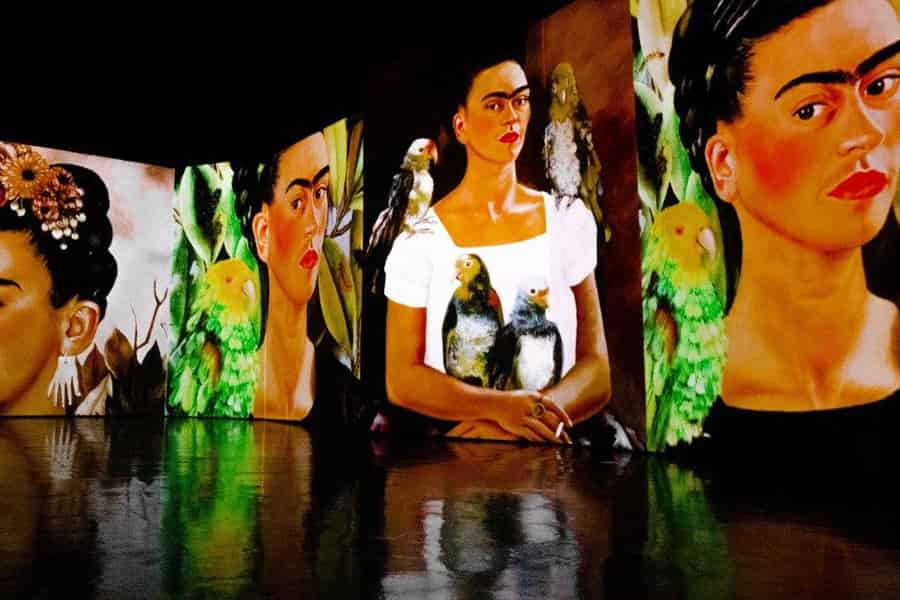 Budapest: Ticket für die immersive Frida-Kahlo-Ausstellung. Foto: GetYourGuide Budapest: Ticket für die immersive Frida-Kahlo-Ausstellung. Foto: GetYourGuide