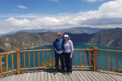 De Quito: Excursão de 1 dia a Quilotoa inclui almoço e ingressoExcursão particular