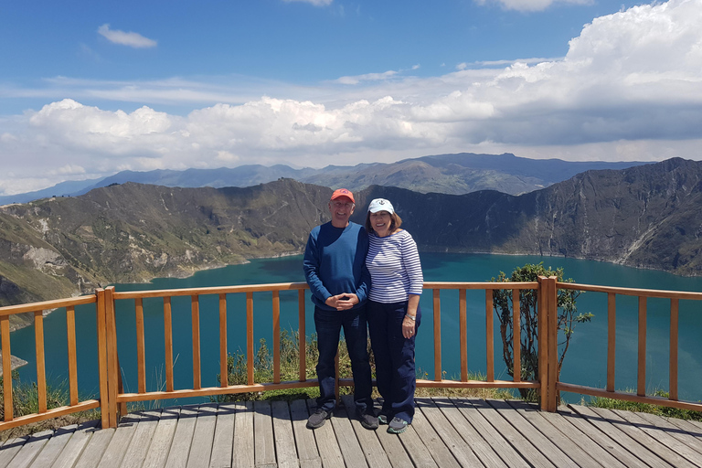 Från Quito: Quilotoa heldagstur inklusive lunch och biljettPrivat rundtur