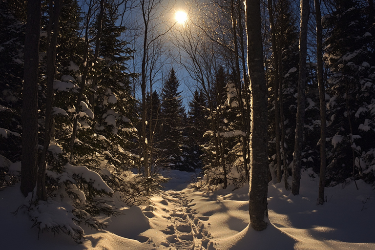 Montreux: Snowshoe Trek with Fondue and Wine