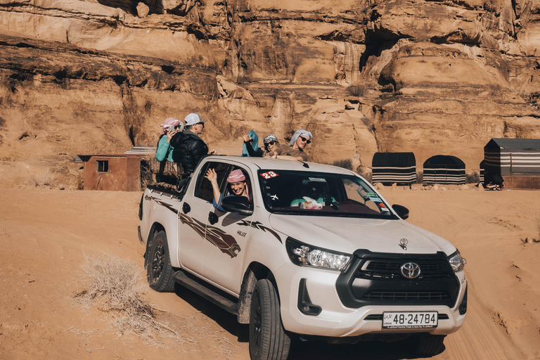 Wadi Rum, Jordan: 4x4 Desert Tour with Bedouin Cooking Class