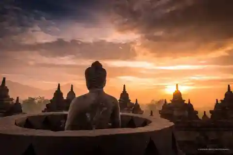 Excursão de um dia a Borobudur e ao Templo da Rainha de Boko Sunset