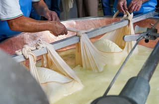 Von Mailand: Parmesan- und Schinkentour mit dem Zug in der 1. Klasse