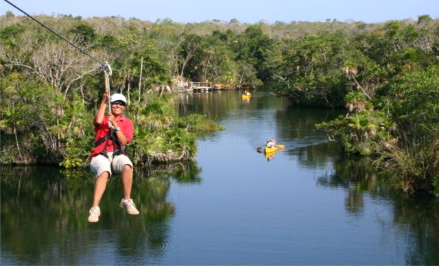 From Cancún: Tulum and Tankah Cenotes Eco-Adventure Tour