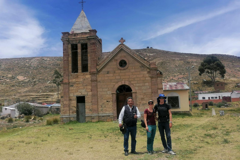 From La Paz: Tiwanaku, Puma Punku & Moon Valley.