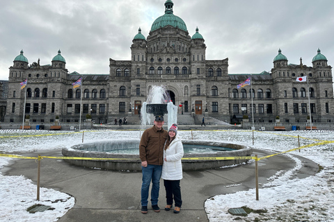 Von Vancouver aus: Privater Tagesausflug nach Victoria und zu den Butchart Gardens