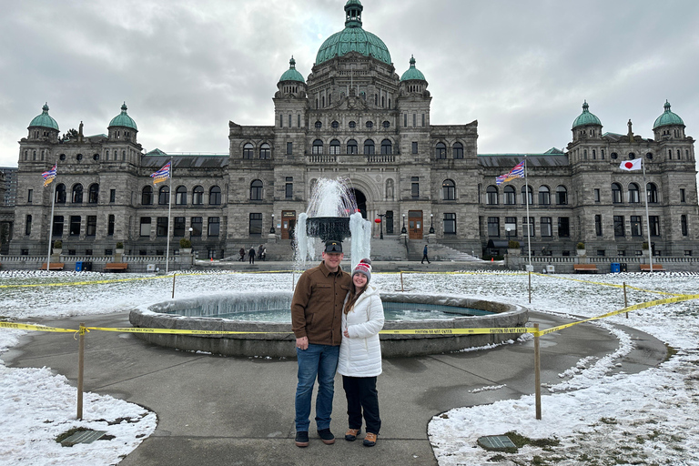 Von Vancouver aus: Privater Tagesausflug nach Victoria und zu den Butchart Gardens