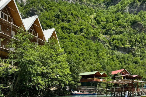 Shala River Day Trip from Koman Lake/Tirana/Shkoder/Durres With Transport From Shkodra- Tour and Boat Ticket