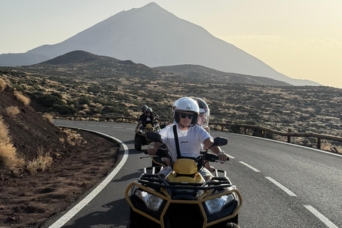 Puerto de la Cruz: Ascend Mount Teide on a quad bike to experience a magical sunset Individual Quad (1 person per quad)