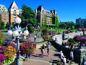 Victoria: Butchart Gardens per Wasserflugzeug & Schnellboot Victoria: Butchart Gardens per Wasserflugzeug & Schnellboot
