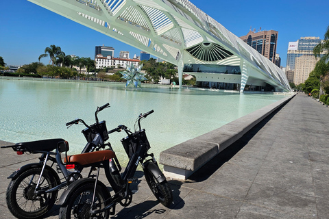 Tour guiado en E-Bike por el Centro Histórico de Río hasta Ipanema