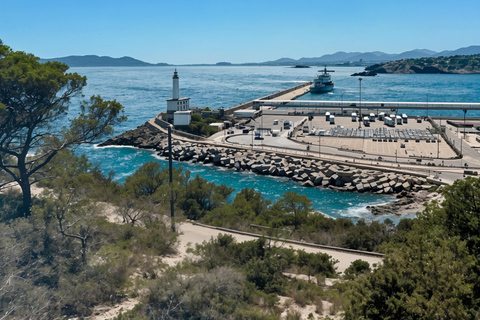 Ibiza: Elektrische rondleiding met fiets vanaf de Cruise Terminal