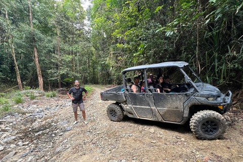 Daintree waters tour, all terrain vehicles and light lunch.