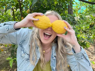 Sorrent: Zitronenpflück-Tour mit Limoncello-Verkostung Sorrent: Zitronenpflück-Tour mit Limoncello-Verkostung