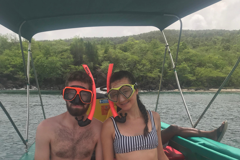 Marigot st Lucia boat tours and water activities , private Our options differ according to our guest preference