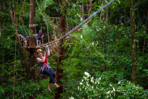 Port Douglas: Daintree Rainforest, Ziplining & Reef - 2 Days Private Double/Twin with Ensuite