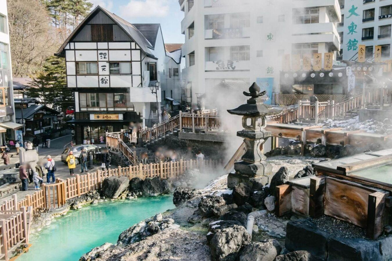 Depuis Nagano et Karuizawa : Détente à Kusatsu Onsen