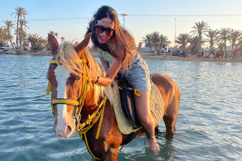 Djerba: 1,5-stündiger Ausritt an den Stränden der Insel und durch die Lagune