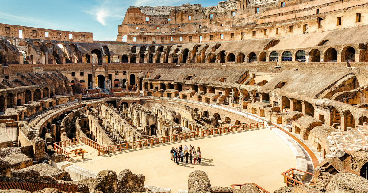 Rome Visite Guid e Exclusive Du Colis e Du Sous sol Et Des Ar nes 