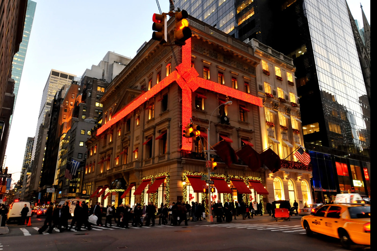 New York City: Fröhliche Manhattan Holiday TourNew York City: Fröhliche Manhattan Holiday Pedicab Tour