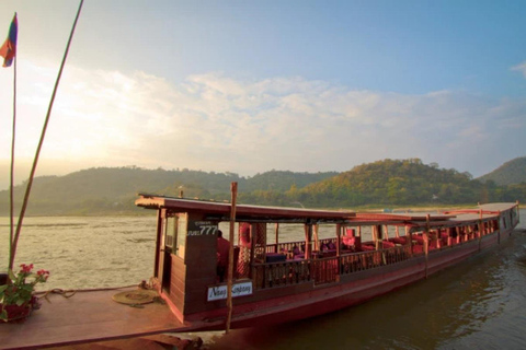 Chiang Rai: viaggio di 3 giorni e 2 notti in barca lenta a Luang Prabang