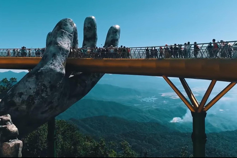 Da Nang: Asombrosas colinas de Ba Na - Puente Dorado/Almuerzo opcionalDa Nang: Asombrosas colinas de Ba Na - Puente de Oro sin almuerzo