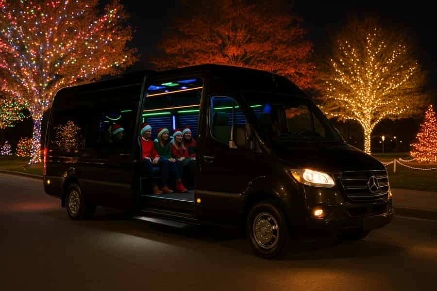 Nördliches Delaware: Weihnachtslichter-Tour. Foto: GetYourGuide