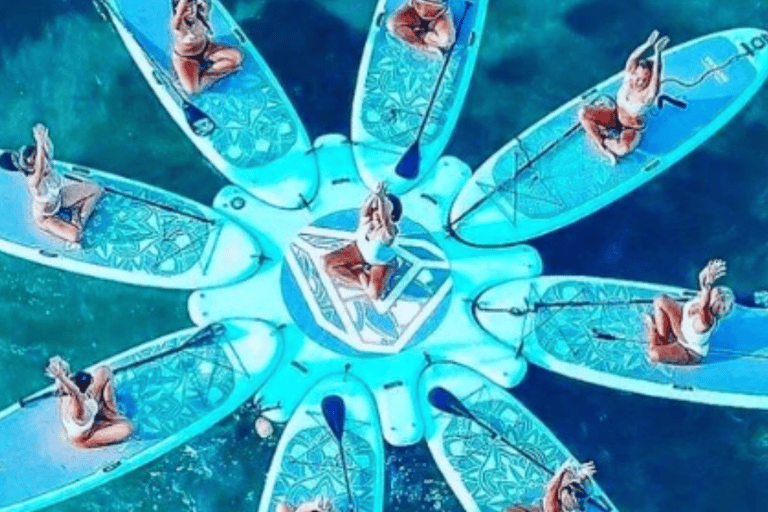 Fitness on StandUPaddle board and ride with pick up point