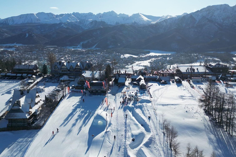 Zakopane: lezione di sci sul Gubałówka per principianti