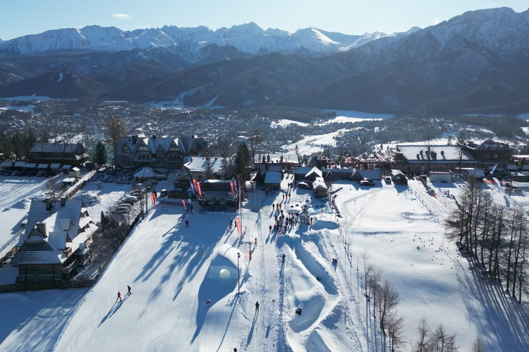 Zakopane: lezione di sci sul Gubałówka per principianti