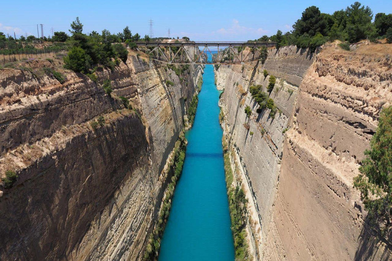 Au départ de Nauplie : visite privée de l'ancienne Corinthe et du canal de CorintheDepuis Nauplie : Corinthe antique, canal de Corinthe