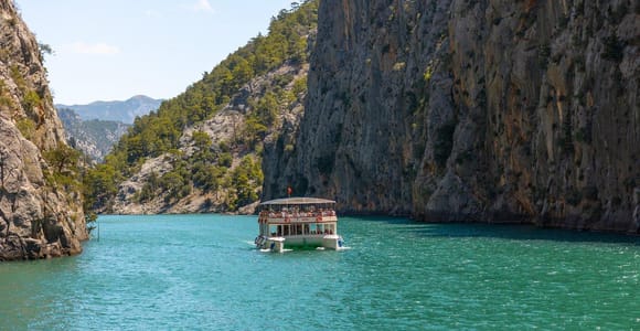 Alanya, Side & Antalya: Green Canyon Boat & Swim Tour