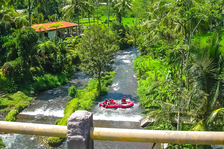 Bali: Telaga Waja White Water River Guided Rafting & Lunch White Water Rafting Trip with Meeting Point