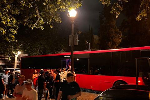 Barcelona: feestelijke bustocht op oudejaarsavond 2026Privé limousineticket