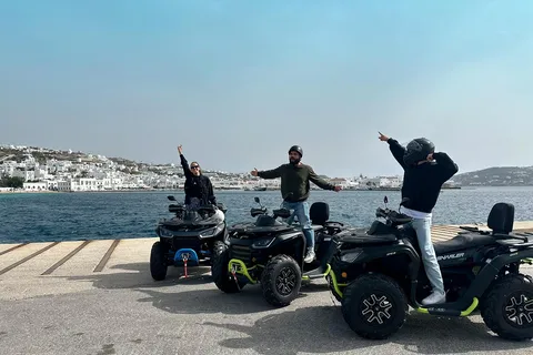 Explore Mykonos Island with a 650cc ATV / QUAD Tour
