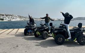 Explore Mykonos Island with a 650cc ATV / QUAD Tour