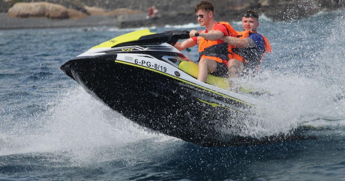 Tenerife: Jet Ski Guided Tour Discovery the Coastline | GetYourGuide