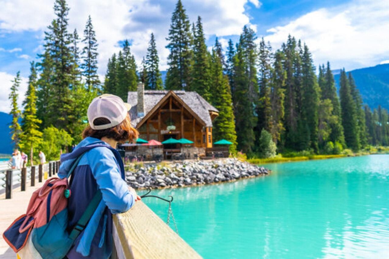 Emerald Lake, Moraine, Lake Louise, Johnston Canyon und Banff Town