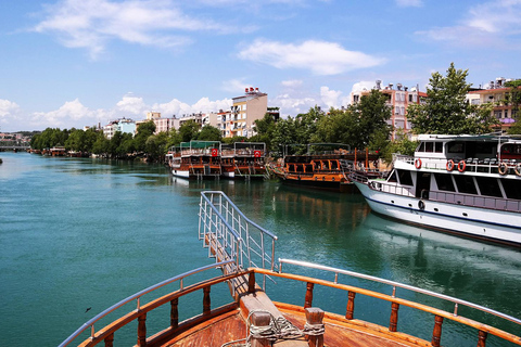 Alanya: Manavgat River Boat Cruise & Waterfall Visit