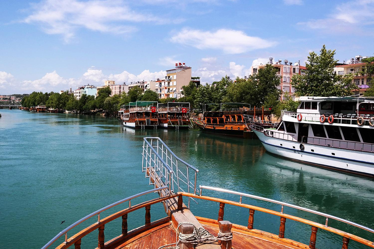 Alanya: Manavgat River Boat Cruise & Waterfall Visit