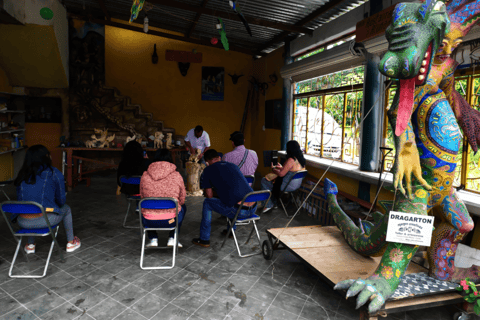 Oaxaca: Monte Albán, Alebrijes e Laboratori di argilla nera