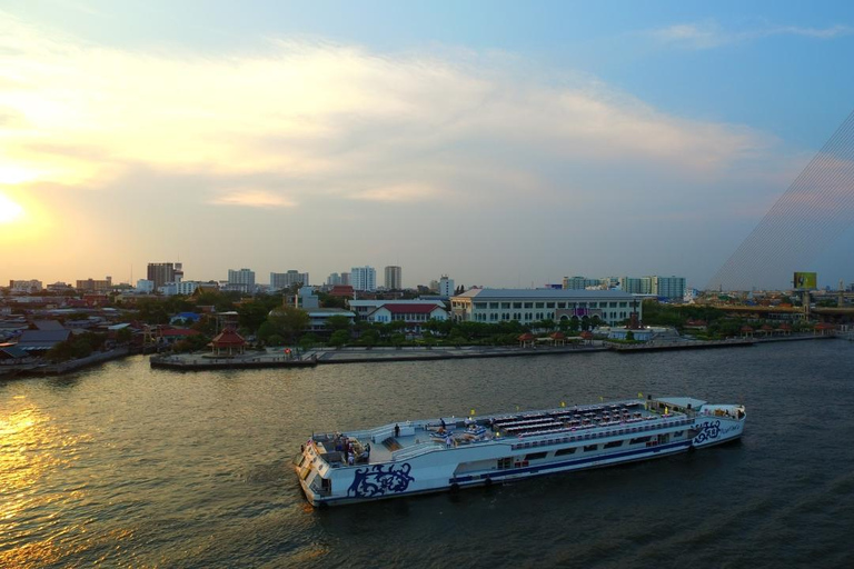 Bangkok: Riverside Diner Buffet Cruise op de Chao Phraya