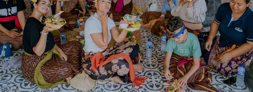 Gianyar : atelier culturel balinais avec danse et musique