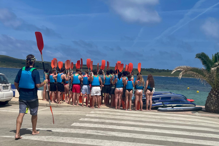 Minorca: avventura di snorkeling nella riserva marina e in kayak