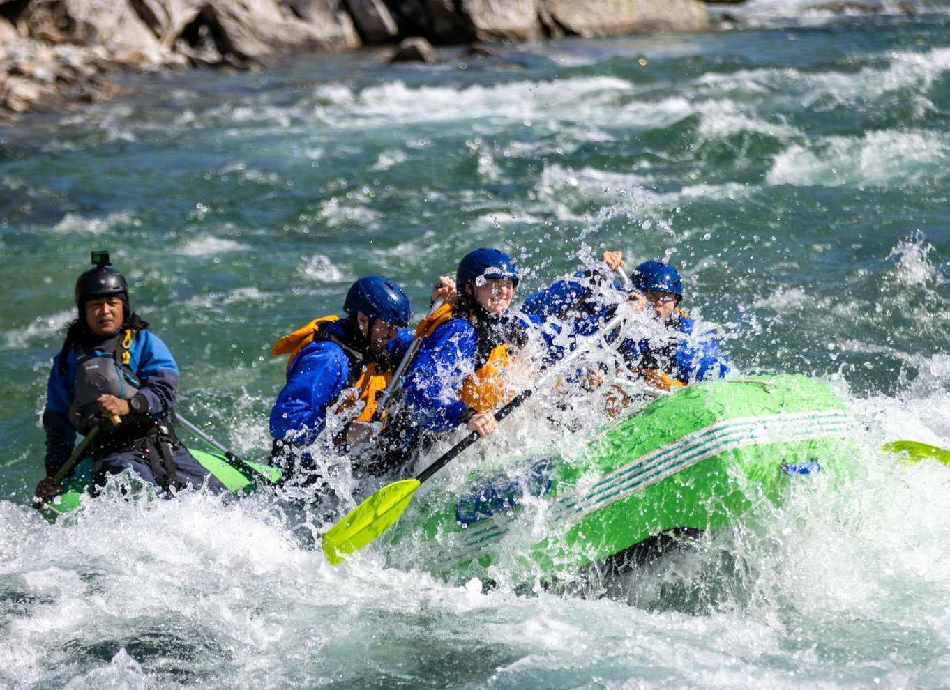 Voss: Spændende guidet tur med rafting i hvidt vand