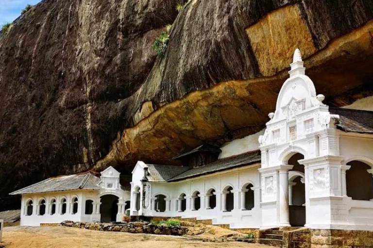 From Dambulla: Cave Temple & Kaudulla National Park Safari