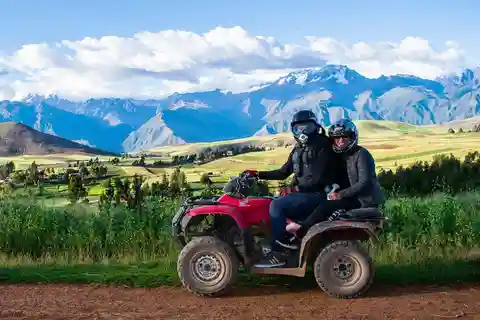 Cusco: ATV'er i Laguna Huaypo og Maras saltminer