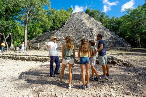 Cancun : Visite privée de Coba et des ruines de Tulum