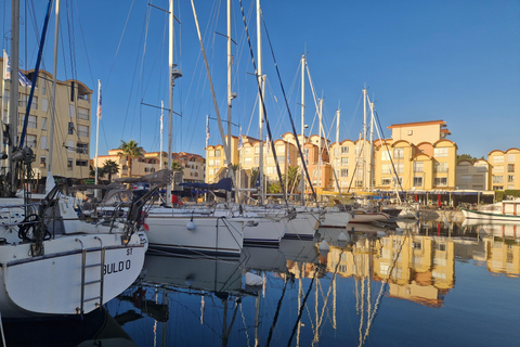 Gruissan : vom Neuen Hafen zum Alten Dorf